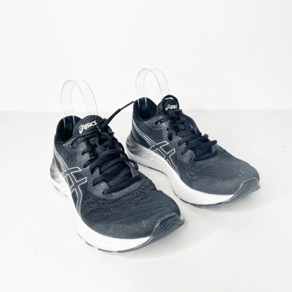 ASICS GEL-EXCITE 8 Running Sneaker 1012a916 ortholite comfort BLACK WOMENS 8 - Picture 2 of 9